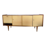 Vintage sideboard from the 50s/60s with tapered legs in a Scandinavian style.