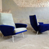 Paire de fauteuils de Guy Besnard, 1960
