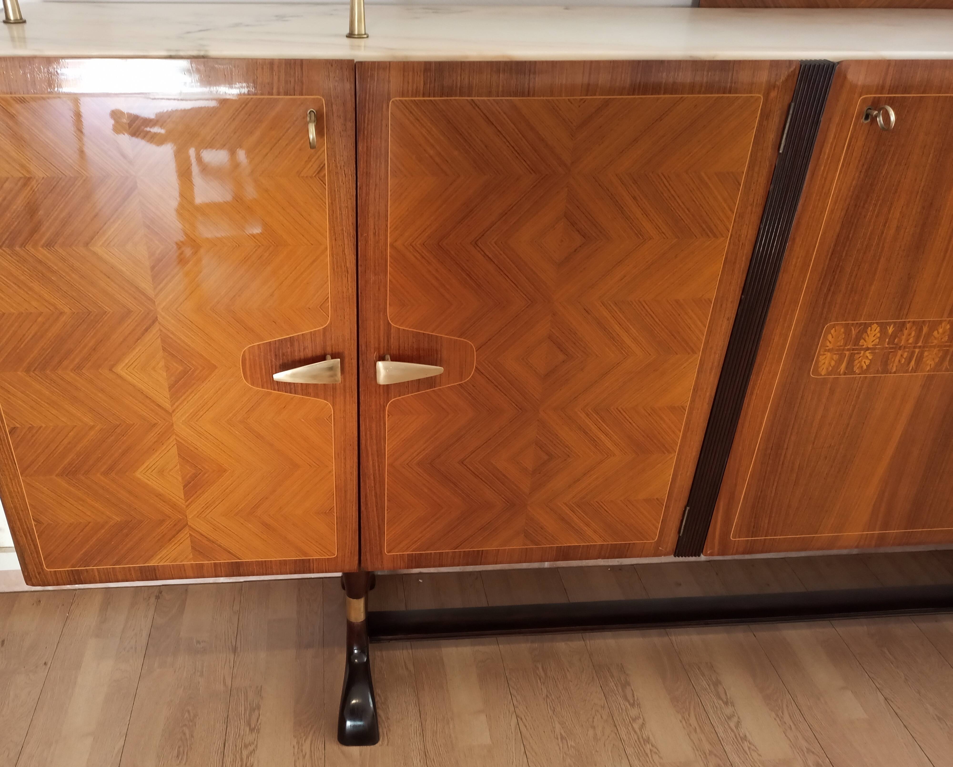 Buffet moderne du milieu du siècle, Italie, années 1950