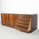 HP Hansen rosewood sideboard with bookcase, 1960's