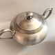 Vintage Buenos Aires silver metal coffee tea set with hallmarks