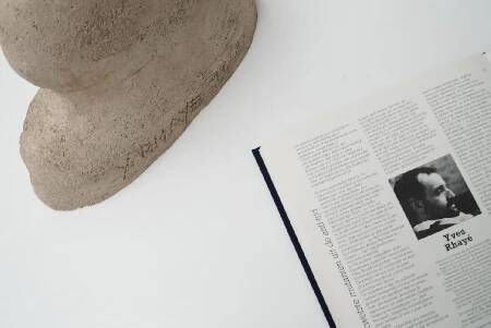 Yves Rhayé, Biomorphic Ceramic Sculpture