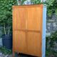 Armoire parisienne vitrée vintage 1960