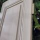 Porte h220x42cm étroite de placard ancienne panneautée moulurée