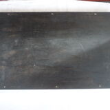 Wooden tray metal fists