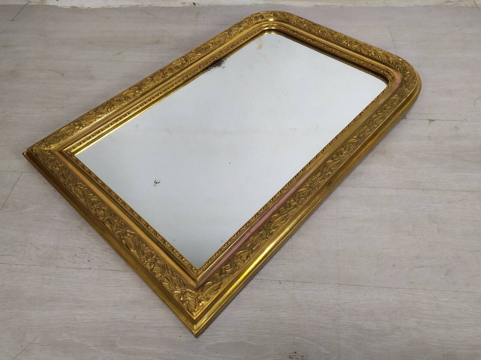 Golden Napoleon III mirror
