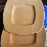 Ceramiche Toscane square plates - yellow