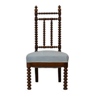 Low chair in fruit wood