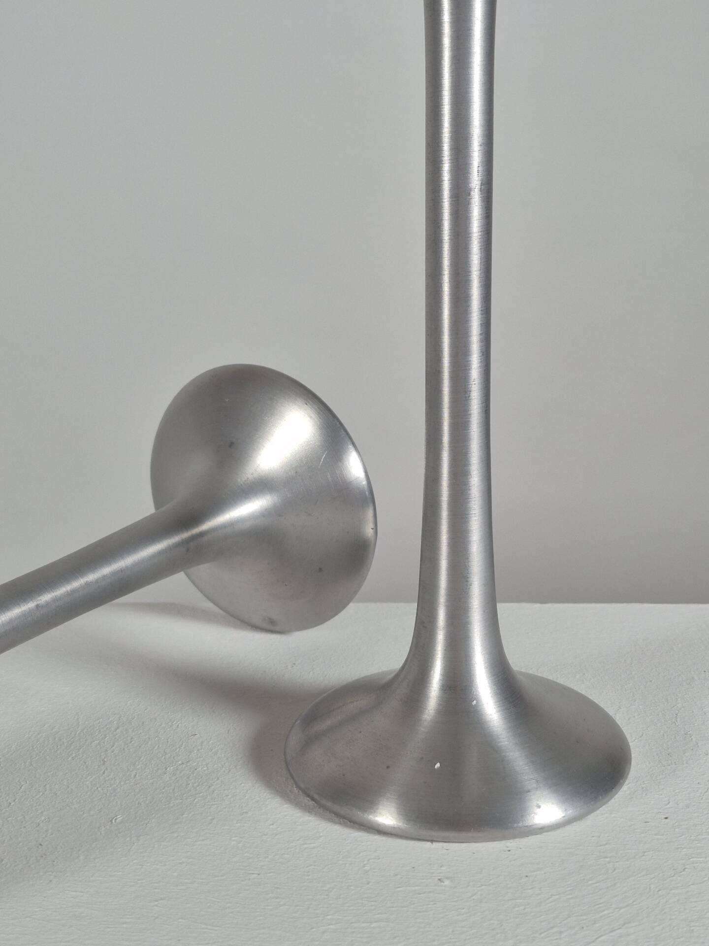 Vintage pair of postmodern candlesticks by Carl Österjam Ikea