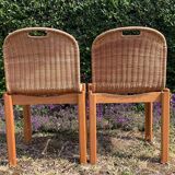 Pair of Italian chairs from the 70s