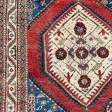 Tapis ancien persan nord ouest pour couloir fait main 107x325 cm