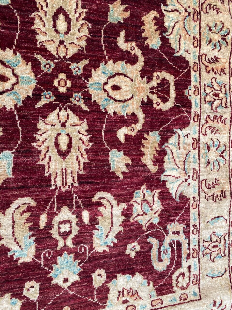 Chobi Afghan contemporary carpet 88x120 cm