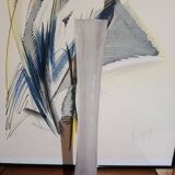 Daum France crystal soliflore vase