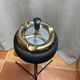 Metal tripod push ashtray