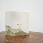 Vase vintage en céramique par la manufacture Virebent