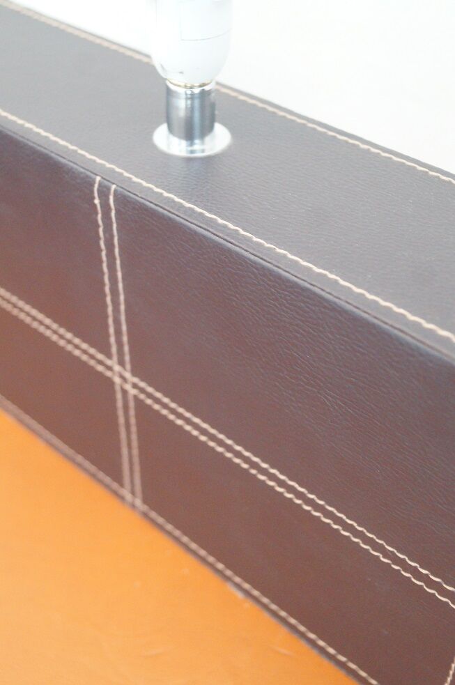 Leatherwrapped lamp, 1980