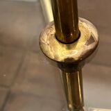 Brass and glass floor lamp 60s