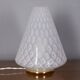 Vintage 1970s Murano glass table lamp, Italian design