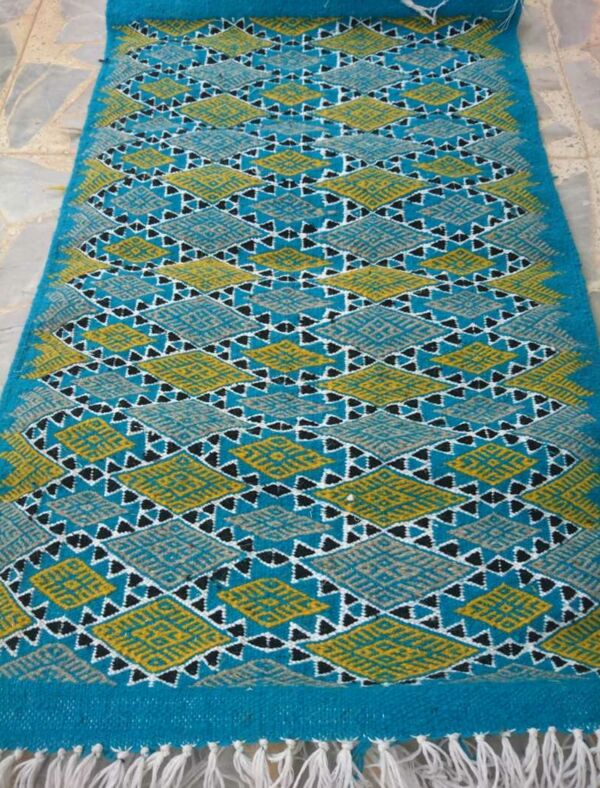 Kilim berbère fait à la main 60x95cm