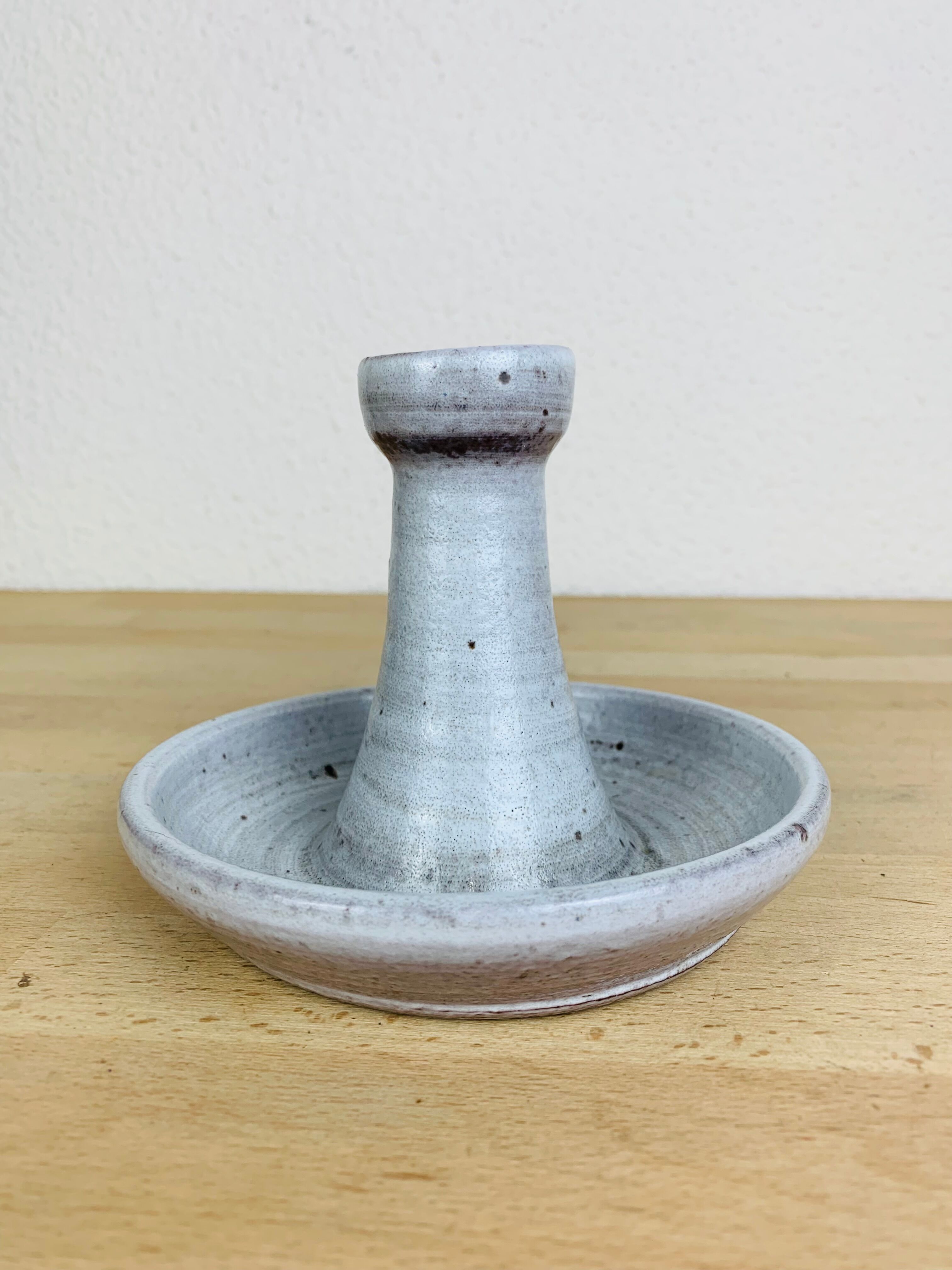 Vintage ceramic candle holder