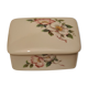 Limoges porcelain box Creation Baud Paris floral décor