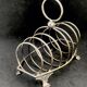 Victorian toast holder breakfast set 6 slices bread