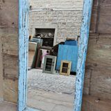 Burmese teak mirror