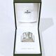 Christofle - silver napkin ring cluny model “cb”