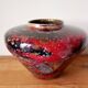 gilded glass vase Laque Line