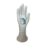 White hand vertical or horizontal soliflore ring