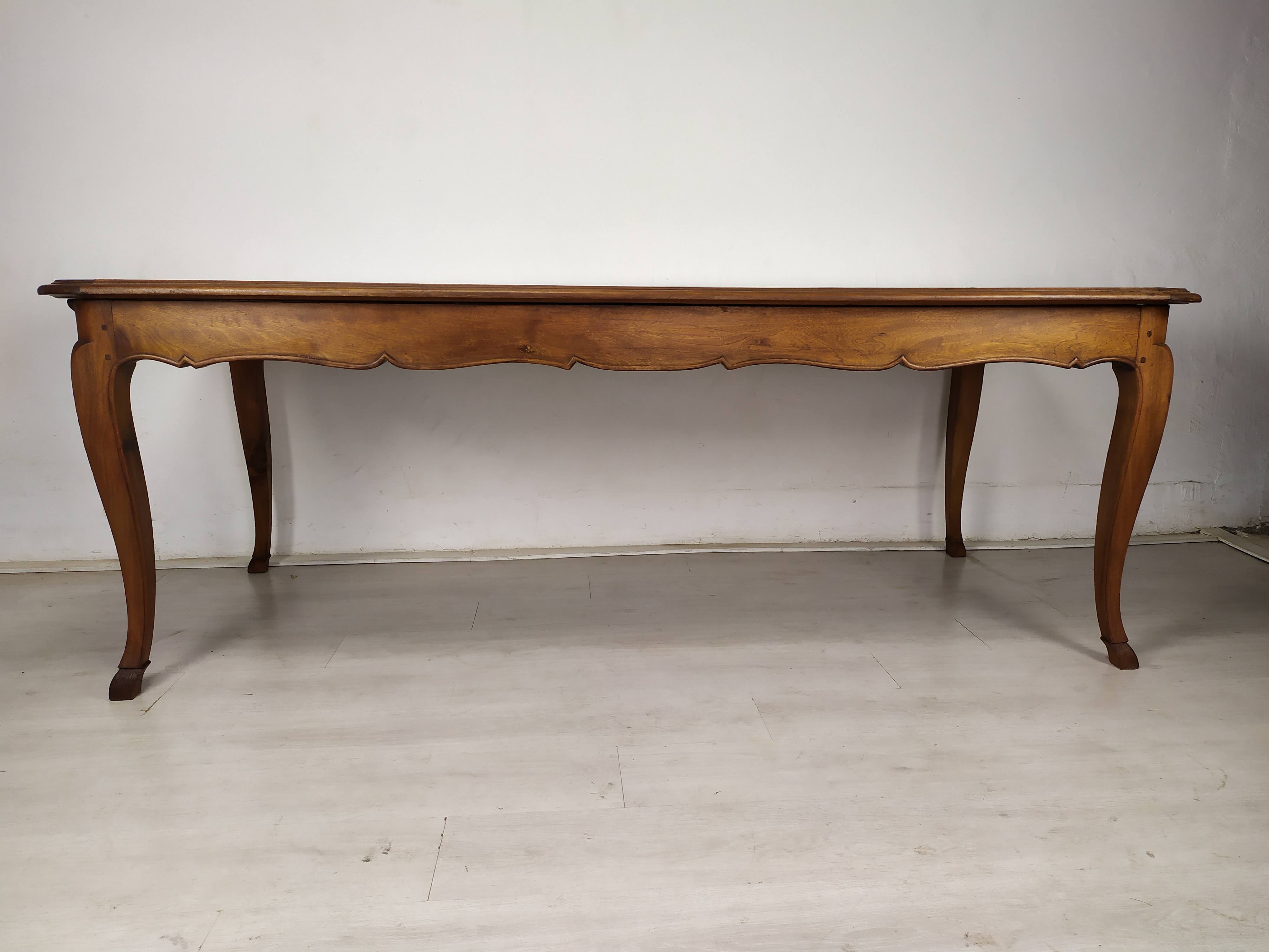 Louis XV walnut table