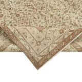 Hand-knotted one-of-a-kind turkish beige rug 165 cm x 281 cm - 38887