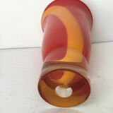 Vase en verre souflé