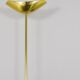 Postmodern floor lamp in brass and wood by Rodolfo Dordoni, Italy, 1980s.