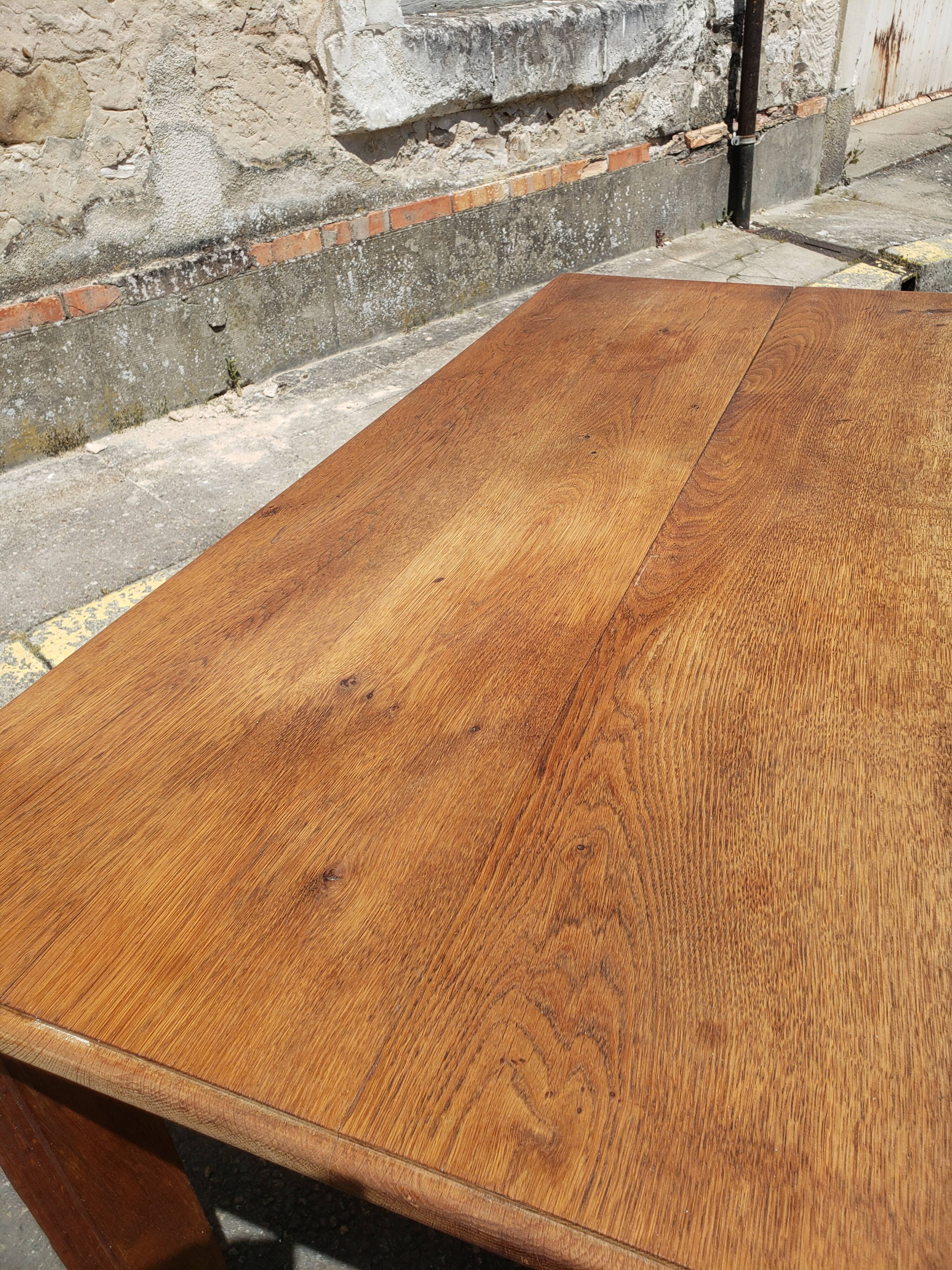 Table and chairs art deco wood and pastel