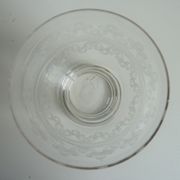 32 antique glasses engraved with Friezes of Arabic and spirals