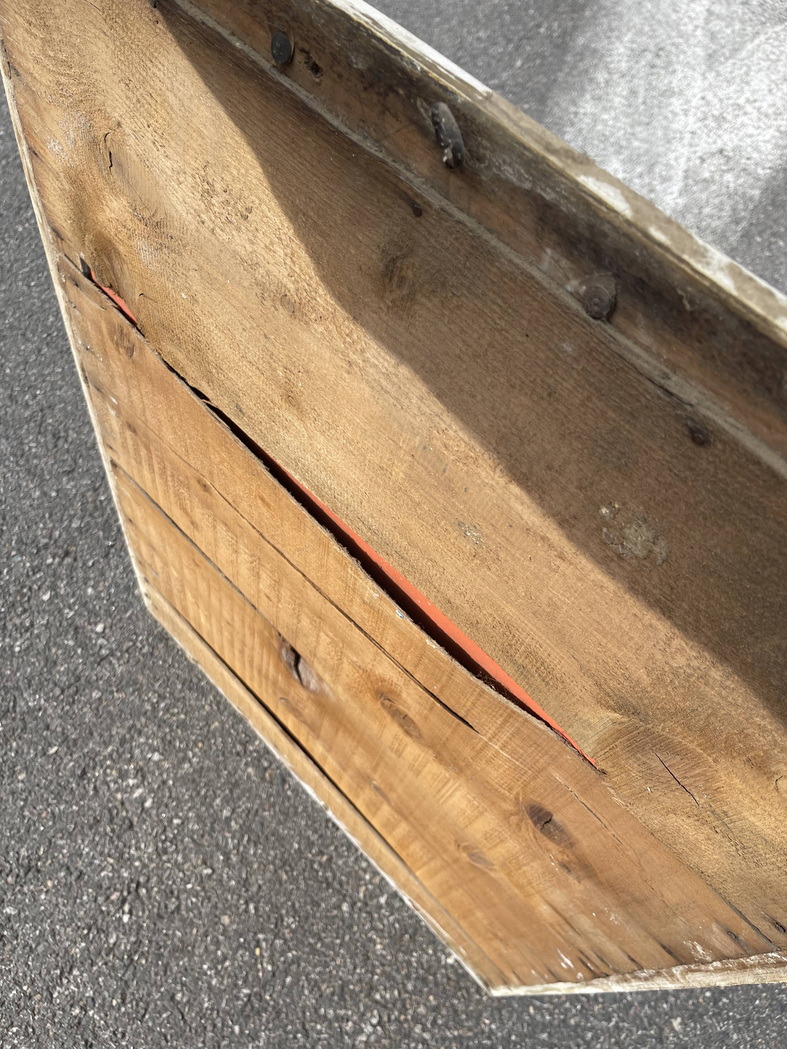 Antique mirror beveled glass Louis Philippe patinated 62x86cm