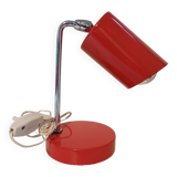 70's red desk lamp