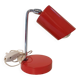 70's red desk lamp