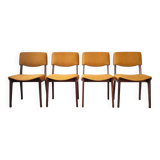 Vintage set of 4 dining chairs by Parisi – MiM Roma