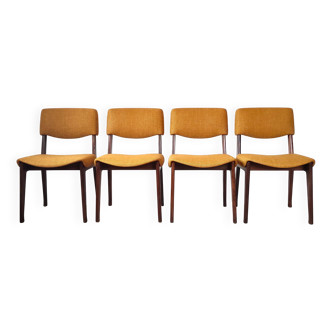 Vintage set of 4 dining chairs by Parisi – MiM Roma