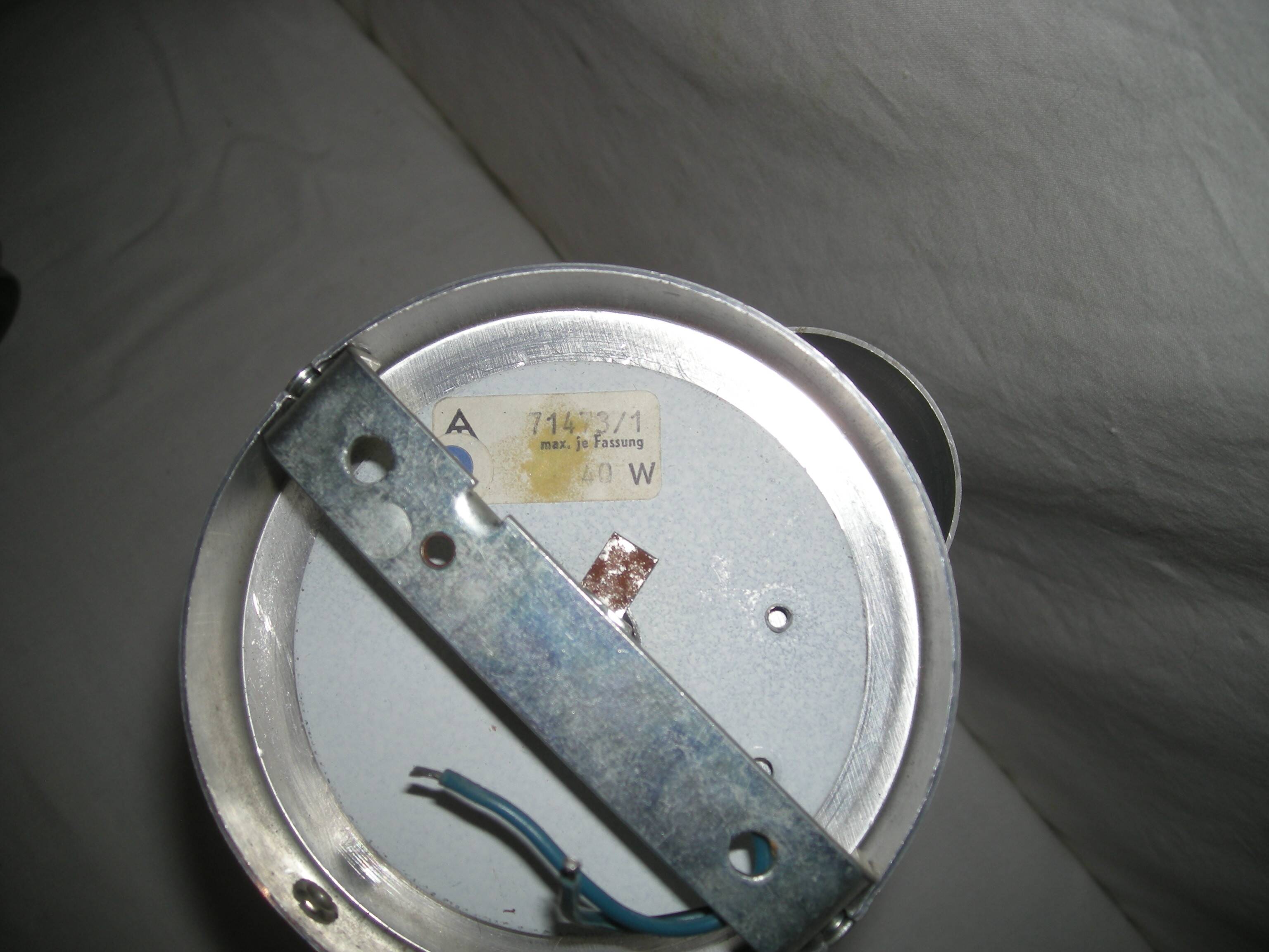 Pair of wall lights from the 70s