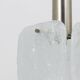 J.T. Kalmar 2x Suspension with frosted glass panels, Austria, 1960s