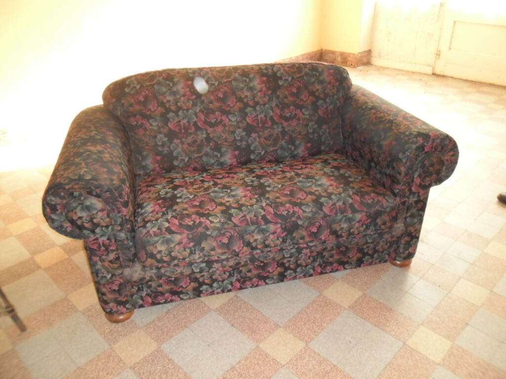 Sofa 2 places style Chesterfield