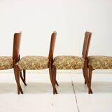 1950s Jindrich Halabala Dining Chairs H-214 for UP Závody, Set of 4