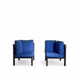 Pair of Sity armchairs by Antonio Citterio for B&B Italia, 1980s