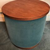 Paire de tables « tambour » vers 1950