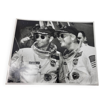 Photographie NASA Mission Gemini XI Charles Pete Conrad and Richard "Dick" Gordon, 1966