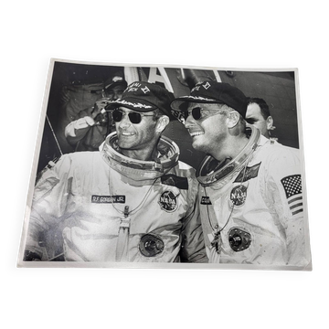 Photographie NASA Mission Gemini XI Charles Pete Conrad and Richard "Dick" Gordon, 1966