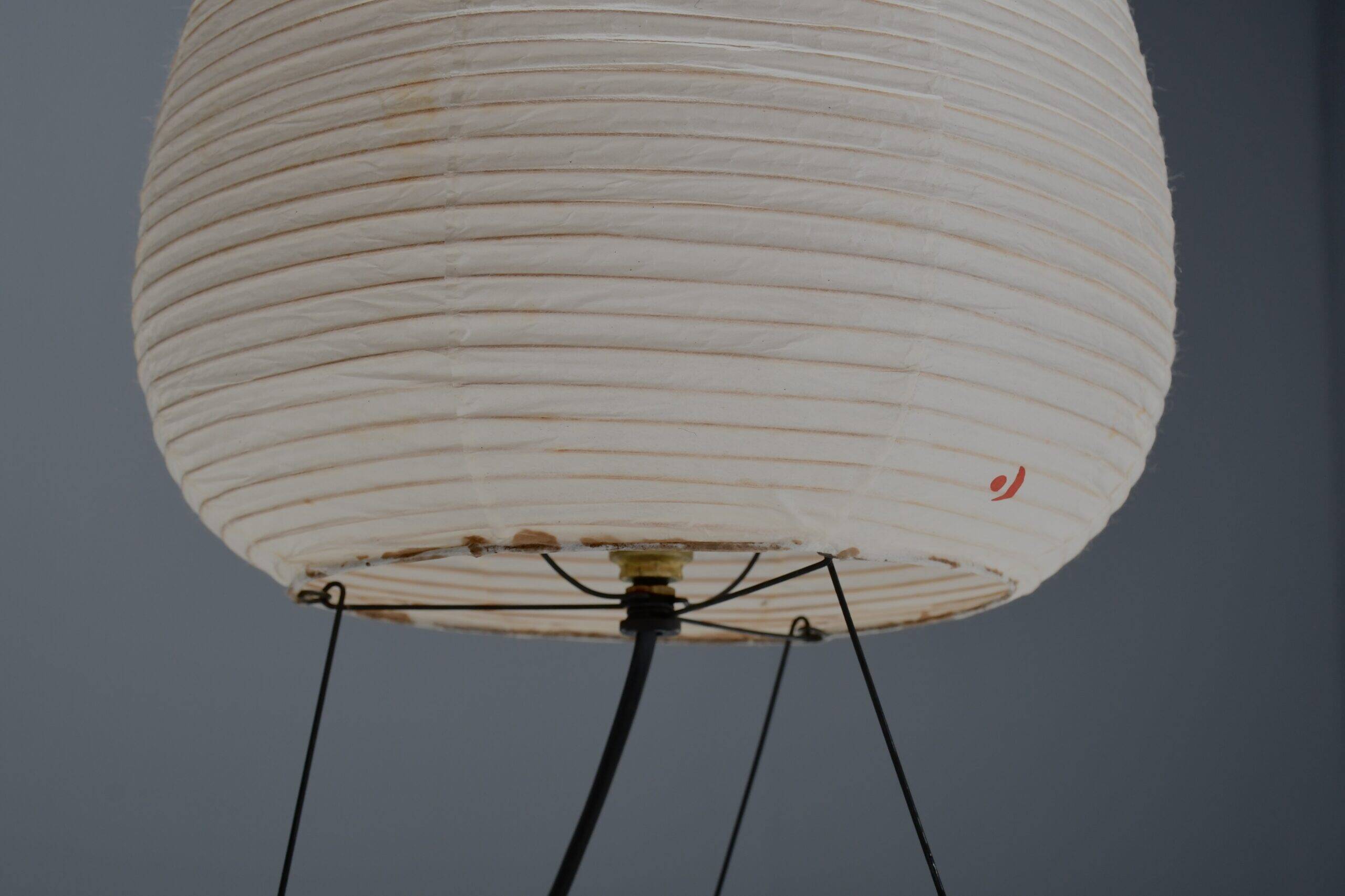 Rare early 1A Akari table lamp by Isamu Noguchi for Ozeki, Japan 1950s